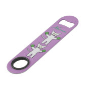 Boxing Kitten met Mittens Thunder_Cove Speed Flessenopener (Voorkant Gekanteld)