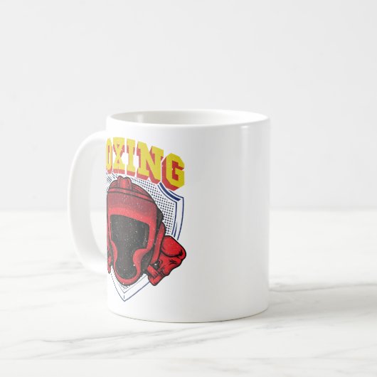 Boxing Koffiemok (Voorkant links)