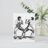 Boxing Match Briefkaart (Staand voorkant)