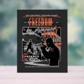 Boxing Motivation Rebel Fighter Gym Decor (Neutre)