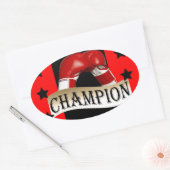 BOXING OVALE STICKER (Envelop)