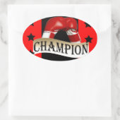 BOXING OVALE STICKER (Tas)