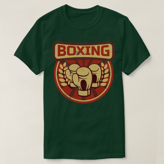 Boxing propaganda t-shirt (Design voorkant)