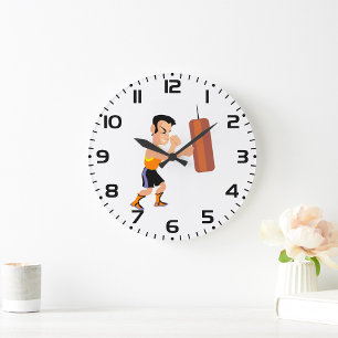 Boxing Punch Bag Grote Klok