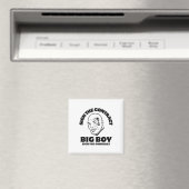 Boxing Quote Magneet (Insitu (Vaatwasser))