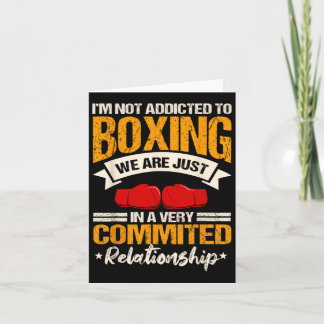 Boxing Ring Ghandschoenen Boxer Sport Coach Traine Kaart