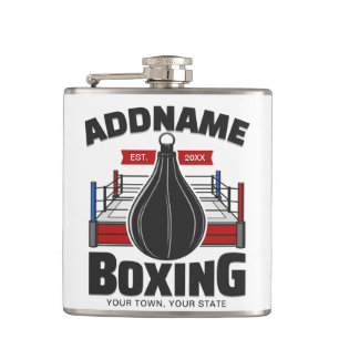 Boxing Ring VOEG NAAM toe Boxer Gym Speed Bag Heupfles