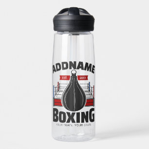 Boxing Ring VOEG NAAM toe Boxer Gym Speed Bag Waterfles