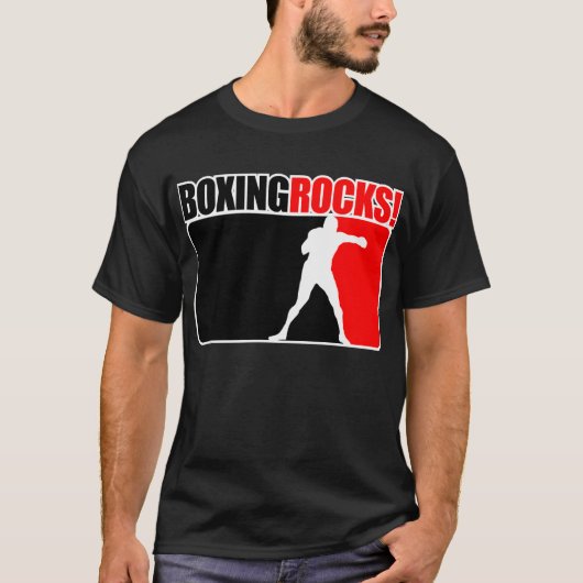 Boxing Rocks T-shirt (Voorkant)