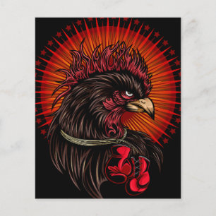Boxing Rooster