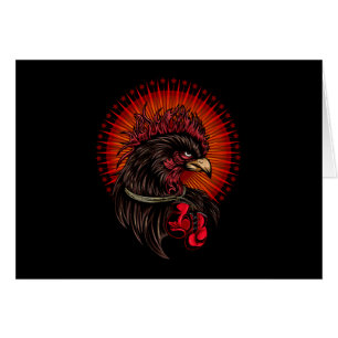 Boxing Rooster