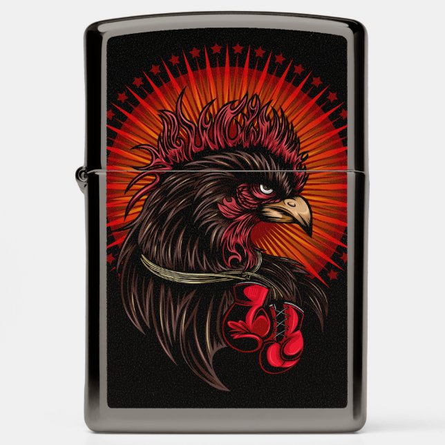 Boxing Rooster (Front)