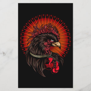 Boxing Rooster