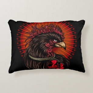 Boxing Rooster Accent Kussen