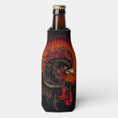 Boxing Rooster Flesjeskoeler (Fles Voorkant)