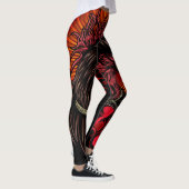 Boxing Rooster Leggings (Rechts)