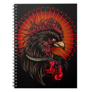Boxing Rooster Notitieboek