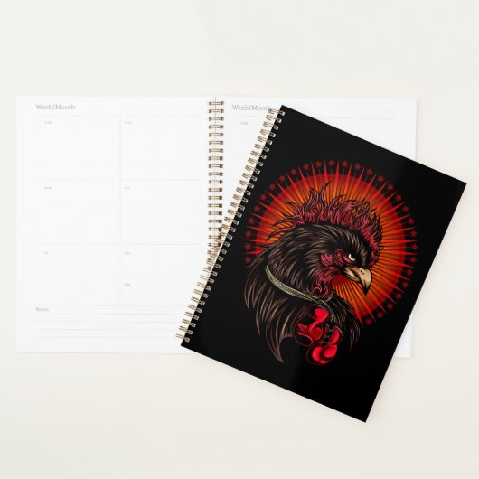 Boxing Rooster Planner (Display)