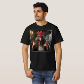 Boxing Rooster T-shirt (Voorkant volledig)