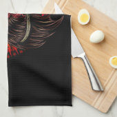 Boxing Rooster Theedoek (Quarter Fold)