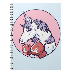 Boxing Unicorn Notitieboek