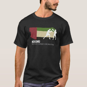 Boxing United Arab Emirates vecht sport Fighter T-shirt