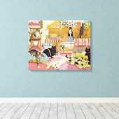 Boxingdag Canvas Afdruk (Insitu (Houten vloer))