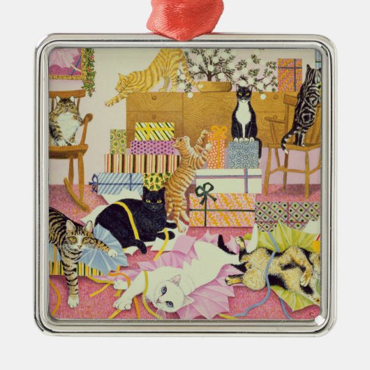 Boxingdag Metalen Ornament (Voorkant)