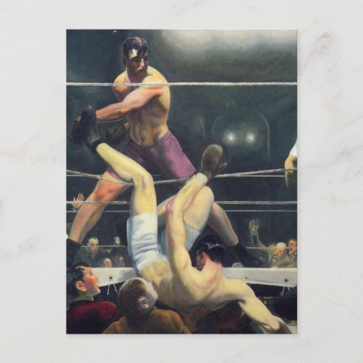 Boxingkunst Briefkaart (Voorkant)