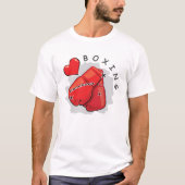 Boxingsontwerp T-shirt (Voorkant)