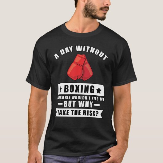 Boxingsontwerp T-shirt (Voorkant)