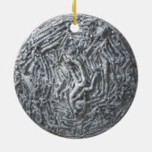 Boxknipsels: maan keramisch ornament (Achterkant)