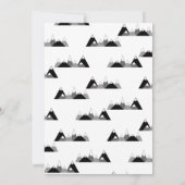 Boy Adventure attend une invitation baby shower (Dos)