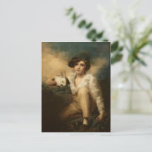 Boy and Rabbit, c.1814 Briefkaart (Staand voorkant)