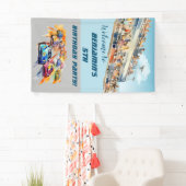 Boy Auto Racing Thème 5e anniversaire bannière de  (En situation)