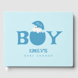 Boy Baby Gender Reveal Party Gastenboek