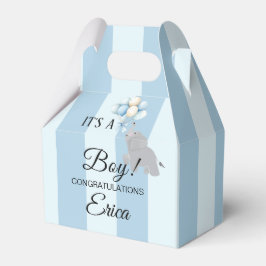 Boy Baby Shower 4"w x 2.5"l x 5"h Bedankdoosjes