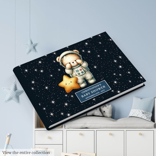 Boy Baby shower Livre d'Invitation Personalized Te
