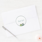 Boy Baby shower Uil Sticker (Envelop)