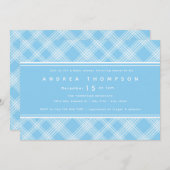 Boy Baby shower Uitnodiging (Voorkant / Achterkant)