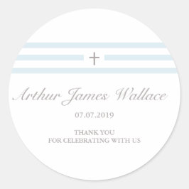Boy Baptism sticker