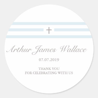 Boy Baptism sticker