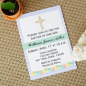 Boy Baptism Uitnodiging