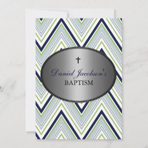Boy Baptism Uitnodiging