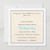 Boy Baptism Uitnodiging - Litte Lamb (Achterkant)