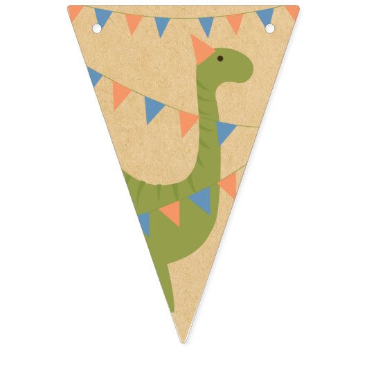 Boy Birthday - Dinosaur Stomp Party drapeaux 2 (Premier drapeau)