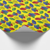 Boy Birthday Party - Bouwstenen Cadeaupapier (Hoek)