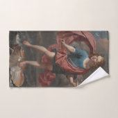 "Boy Blown Soap Bubbles" art serviette à main (Serviette à main)