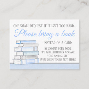 Boy Blue Watercolor Livres Apportez une carte de l