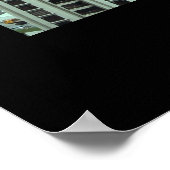 Boy Bungee Jumping van Sky Tower Poster (Hoek)